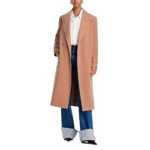 Steve Madden Women's Prince Double-Breasted Trench Coat – Camel – XS – NWT